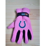 Indianapolis Colts NFL Adult Winter Warm Gloves Pink