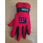 New York Giants NFL Adult Winter Warm Gloves Red