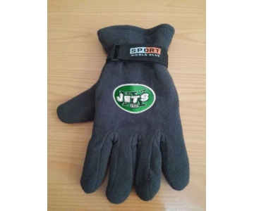 New York Jets NFL Adult Winter Warm Gloves Dark Gray