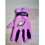 Philadelphia Eagles NFL Adult Winter Warm Gloves Pink