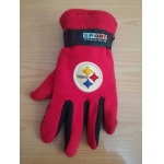 Pittsburgh Steelers NFL Adult Winter Warm Gloves Red