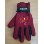 Tampa Bay Buccaneers NFL Adult Winter Warm Gloves Burgundy