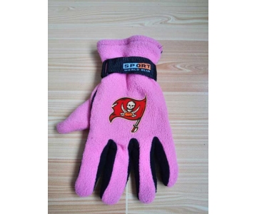 Tampa Bay Buccaneers NFL Adult Winter Warm Gloves Pink