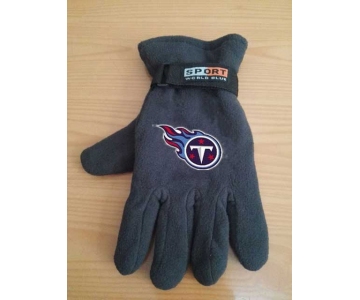 Tennessee Titans NFL Adult Winter Warm Gloves Dark Gray