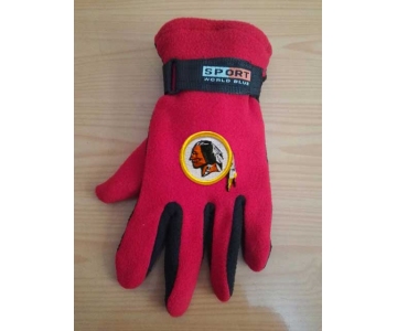 Washington Redskins NFL Adult Winter Warm Gloves Red