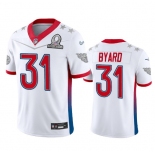 Men's Tennessee Titans #31 Kevin Byard 2022 White Pro Bowl Stitched Jersey