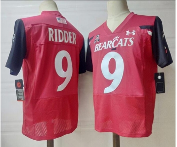 Men's Cincinnati Bearcats #9 Desmond Ridder Alumni Red NCAA Jersey College Football