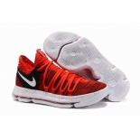 Wholesale Cheap Nike KD 10 Shoes University Red