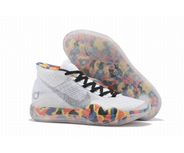 Wholesale Cheap Nike KD 12 Men Shoes White Colorful