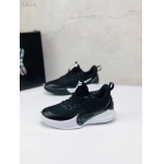 Wholesale Cheap Nike Kobe Mamba Focus 5 Kid Shoes Black White