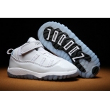 Wholesale Cheap Air Jordan 11 Kid & Baby shoes White