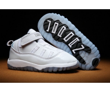 Wholesale Cheap Air Jordan 11 Kid & Baby shoes White