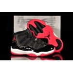 Wholesale Cheap Air Jordan 11 Kid Shoes Black/Red