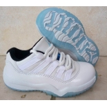 Wholesale Cheap Kids Air Jordan 11 Legend Blue White/Light blue