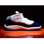 Wholesale Cheap Little Kid's Air Jordan 11 Shoes White/University Blue
