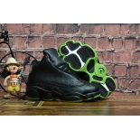 Wholesale Cheap Kids' Air Jordan 13 Altitude Shoes Black/Green