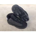 Wholesale Cheap Little Kids Jordan 13 Shoes Black Grey