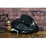 Wholesale Cheap Kids Air Jordan 6 Black Cat Black/White