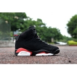 Wholesale Cheap Kids Air Jordan 6 VI Infrared Black/Red