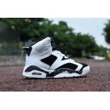 Wholesale Cheap Kids Air Jordan 6 VI Oreo White/Black