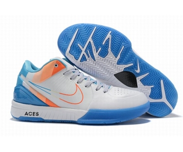 Wholesale Cheap Nike Kobe 4 Shoes White Colors