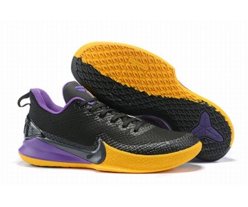 Wholesale Cheap Nike Kobe Mamba Focus 5 Shoes Black Purple Yellow