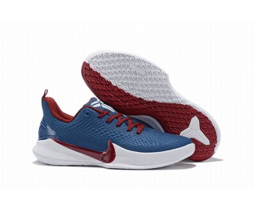 Wholesale Cheap Nike Kobe Mamba Focus 5 Shoes Blue Red