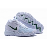 Wholesale Cheap Nike Kyire 4 White Drak Green-logo