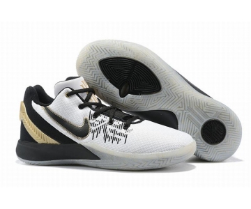 Wholesale Cheap Nike Kyire 2 White Black Gold