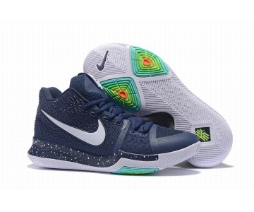 Wholesale Cheap Nike Kyire 3 Drak Blue White