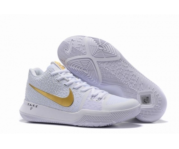 Wholesale Cheap Nike Kyire 3 White Gold