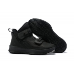 Wholesale Cheap Nike Lebron James Soldier 13 Shoes All Black