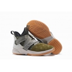 Wholesale Cheap Nike Lebron James Soldier 12 Shoes Army Green