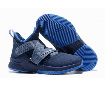 Wholesale Cheap Nike Lebron James Soldier 12 Shoes Marine Theme