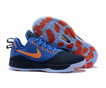 Wholesale Cheap Nike Lebron James Witness 3 Shoes Blue Orange