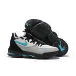 Wholesale Cheap Nike Lebron James 16 Air Cushion Low Shoes Black Gray Jade