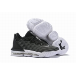 Wholesale Cheap Nike Lebron James 16 Air Cushion Low Shoes Black White