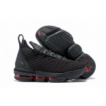 Wholesale Cheap Nike Lebron James 16 Air Cushion Shoes Black Red