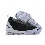 Wholesale Cheap Nike Lebron James 16 Air Cushion Shoes Black White