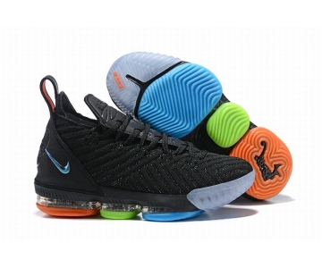 Wholesale Cheap Nike Lebron James 16 Air Cushion Shoes Color Stitching