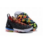 Wholesale Cheap Nike Lebron James 16 Air Cushion Shoes Mandarin Duck