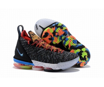 Wholesale Cheap Nike Lebron James 16 Air Cushion Shoes Mandarin Duck