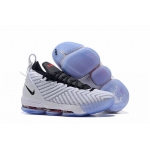 Wholesale Cheap Nike Lebron James 16 Air Cushion Shoes White Black