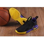 Wholesale Cheap Nike Lebron James Ambassador 11 Shoes Black Purple Yellow