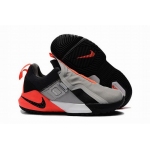 Wholesale Cheap Nike Lebron James Ambassador 11 Shoes Grey Black Orange