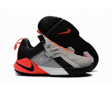 Wholesale Cheap Nike Lebron James Ambassador 11 Shoes Grey Black Orange