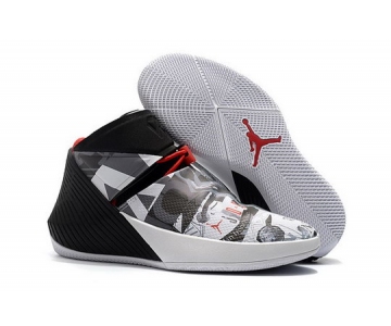 Wholesale Cheap Jordan Why Not Zero.1 Mirror Image Black/White-Red