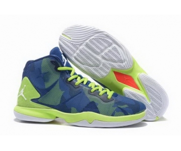 Wholesale Cheap Air Jordan Fly 4 IV Shoes Blue/green