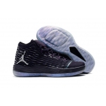 Wholesale Cheap Air Jordan Melo M13 Shoes Blue/Green-Silver