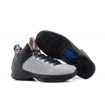 Wholesale Cheap Jordan Melo M11 X Shoes grey/black-blue